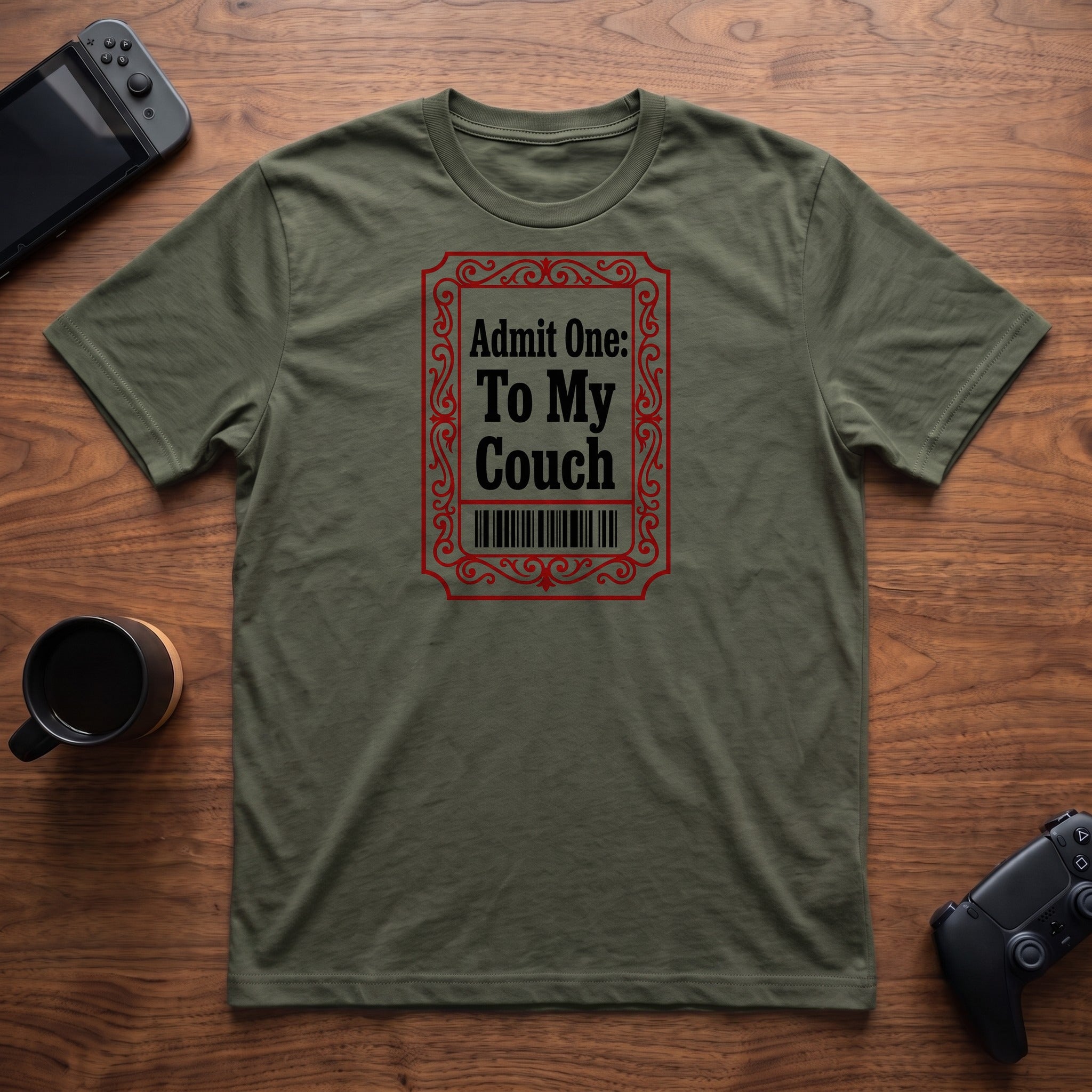 Admit One - Military Green