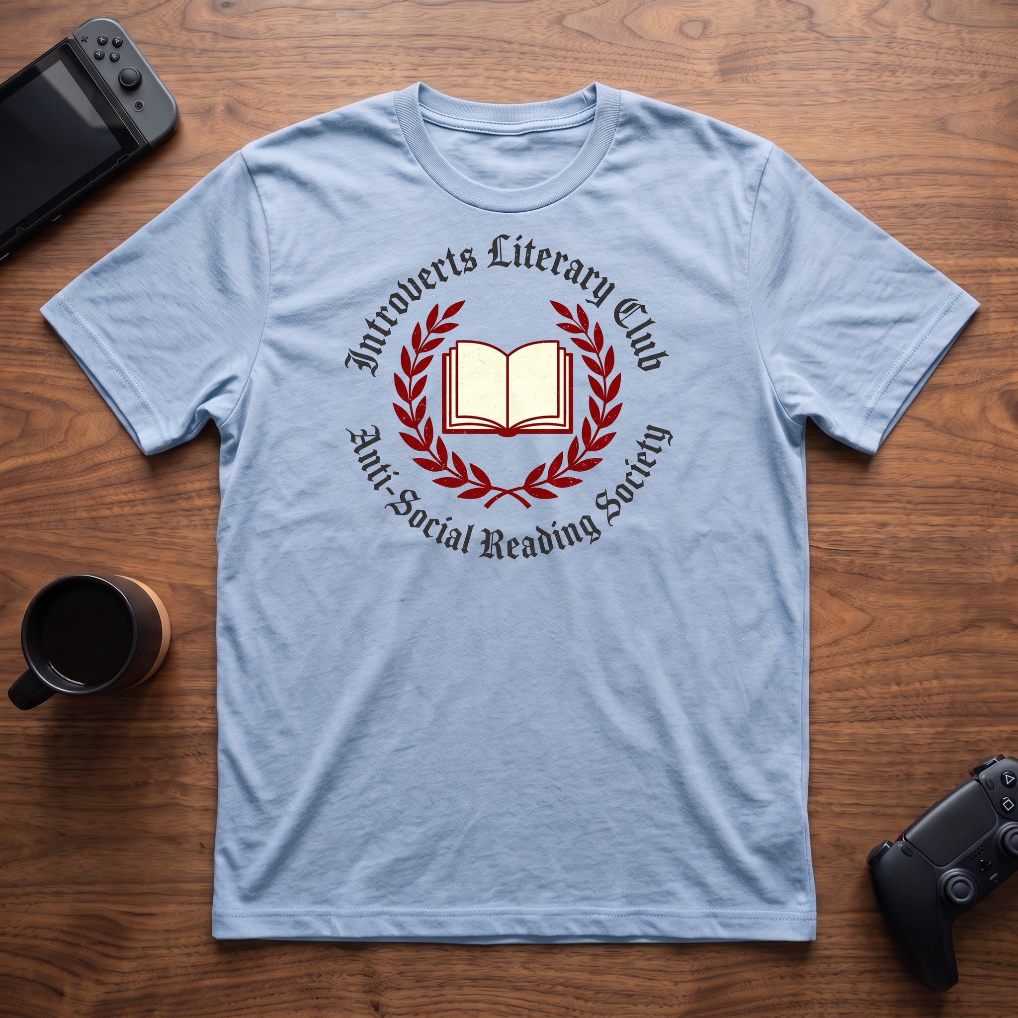 Anti Social Reading - Light Blue