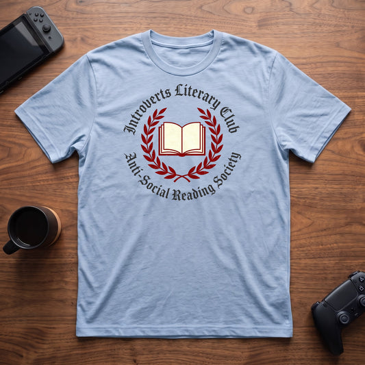 Anti Social Reading - Light Blue