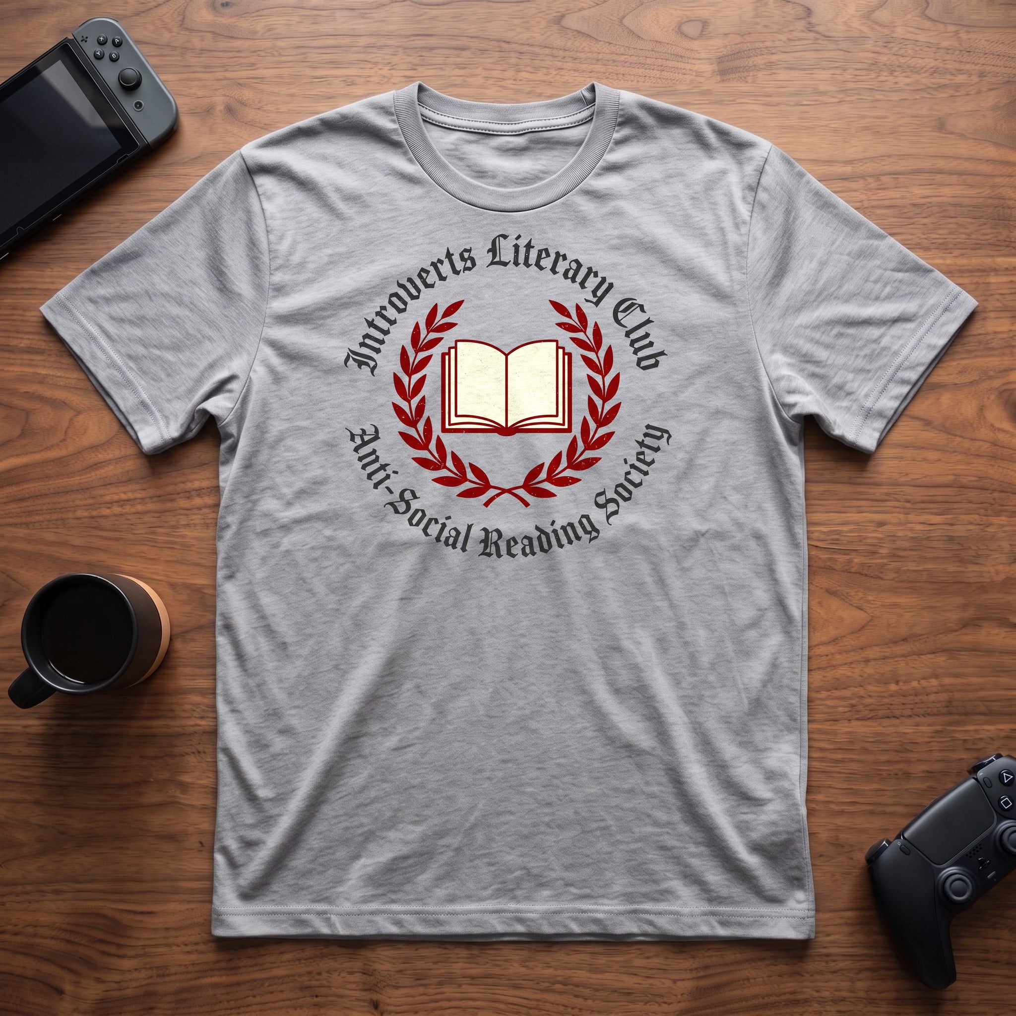 Anti Social Reading - Sport Grey