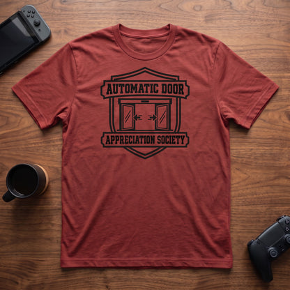 Automatic Doors T-Shirt - Red