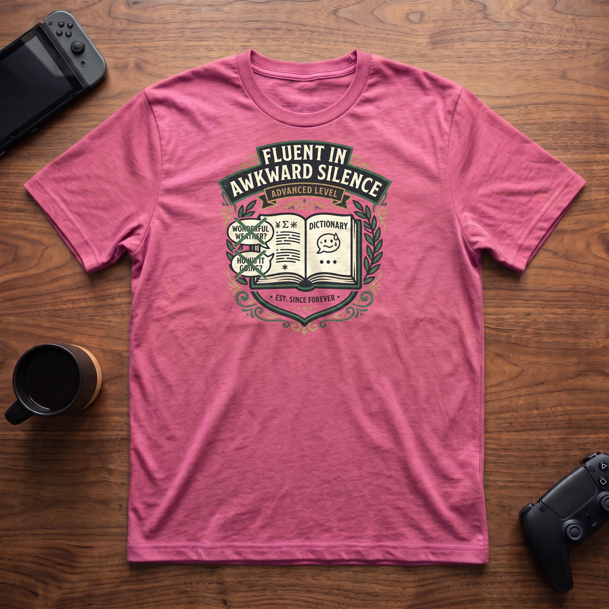 awkward-silence-t-shirt - Heather Berry