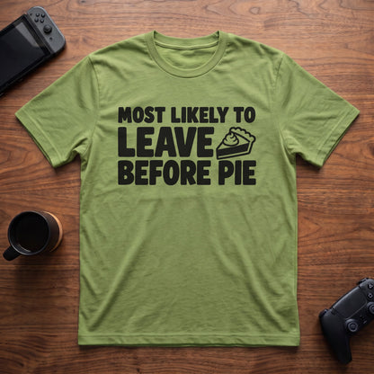 Before Pie T-Shirt - Lime