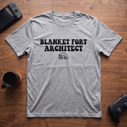 Blanket Fort T-Shirt - Sport Grey