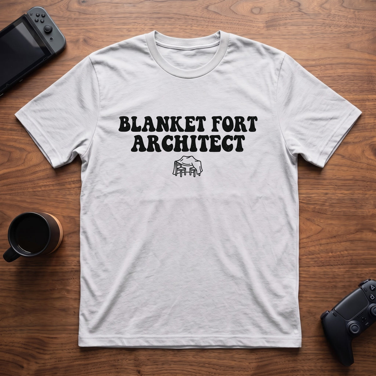 Blanket Fort T-Shirt - White