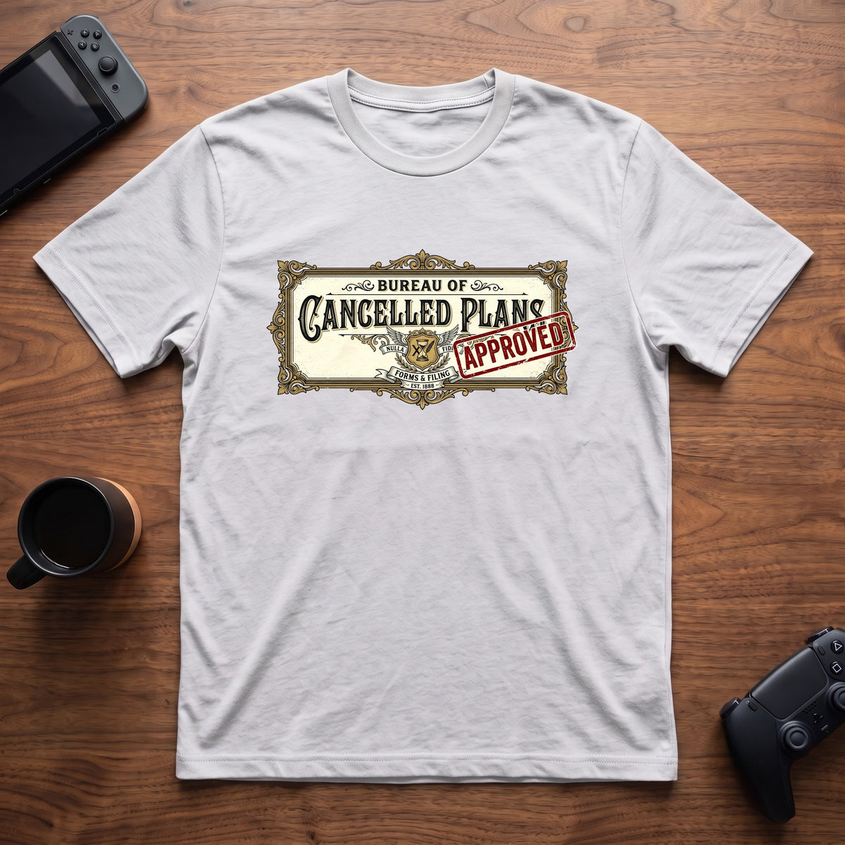 Bureau of Cancelled Plans T-Shirt - White