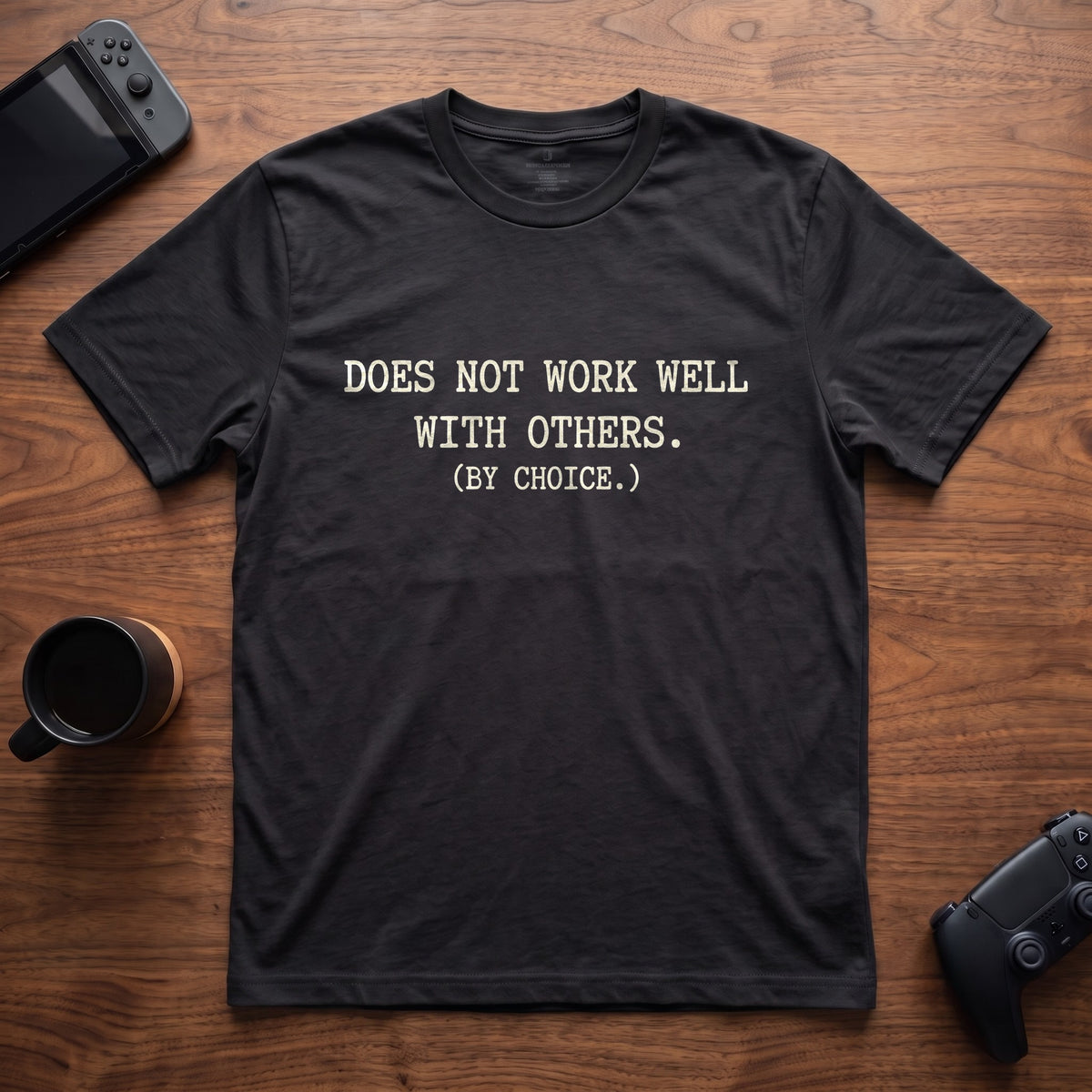 By Choice T-Shirt - Black