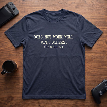 By Choice T-Shirt - Navy