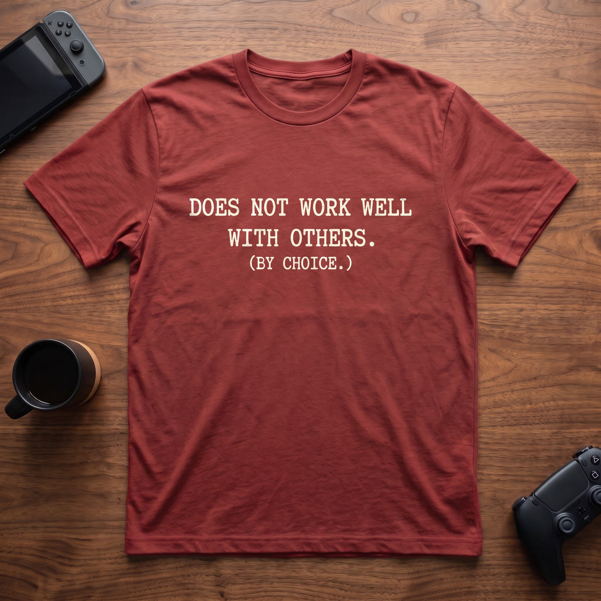 By Choice T-Shirt - Red