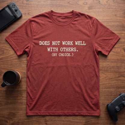 By Choice T-Shirt - Red