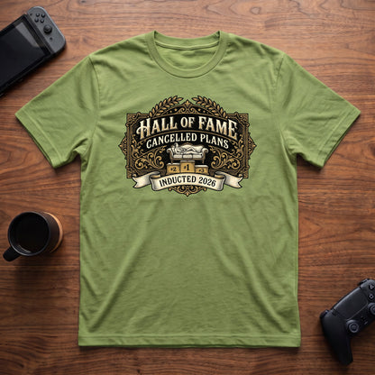 Plans Hall of Fame T-Shirt - Lime