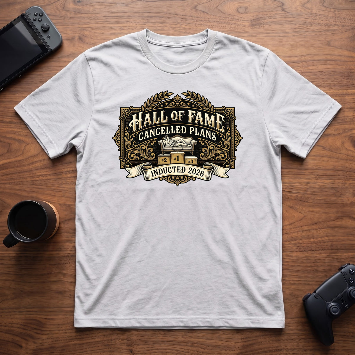 Plans Hall of Fame T-Shirt - White