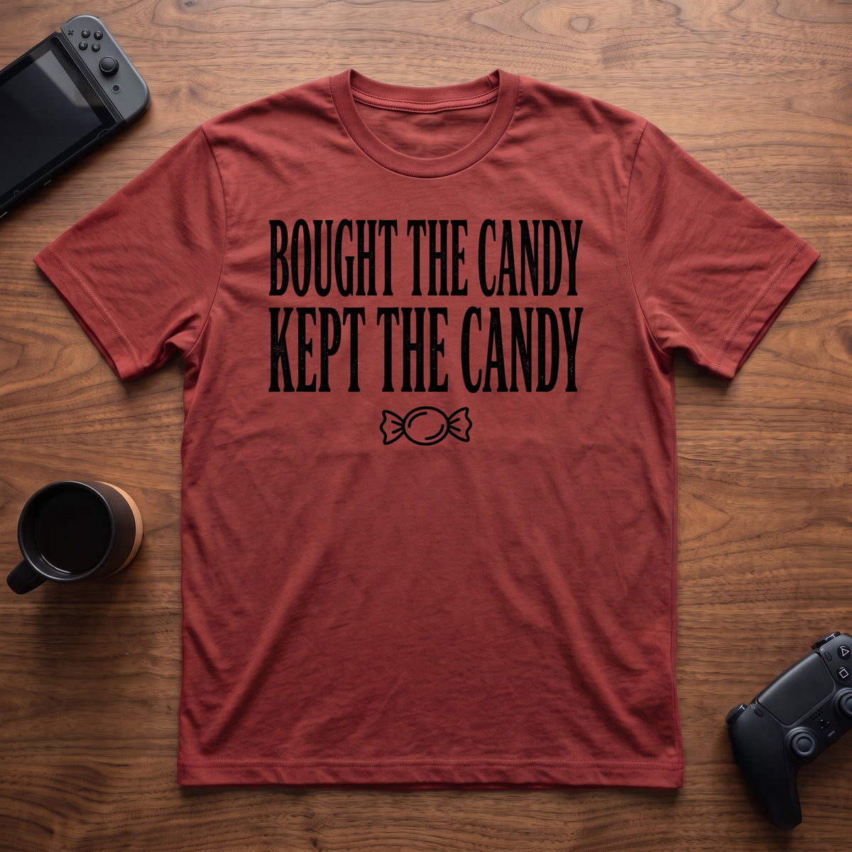 Candy For Me T-Shirt - Red