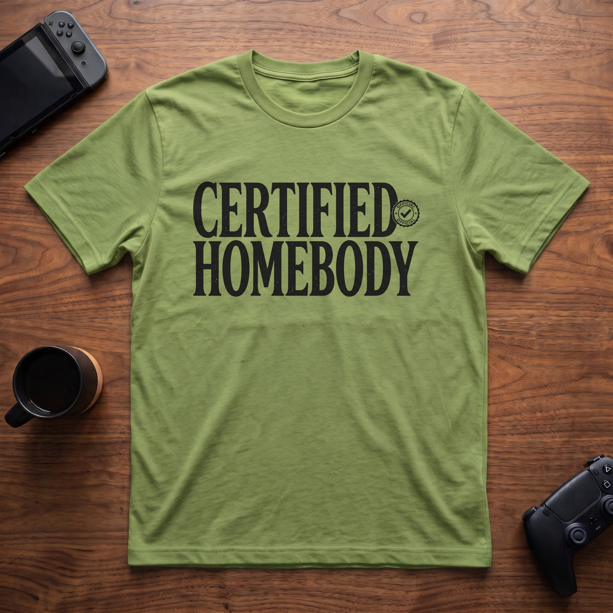 Certified Homebody T-Shirt - Lime
