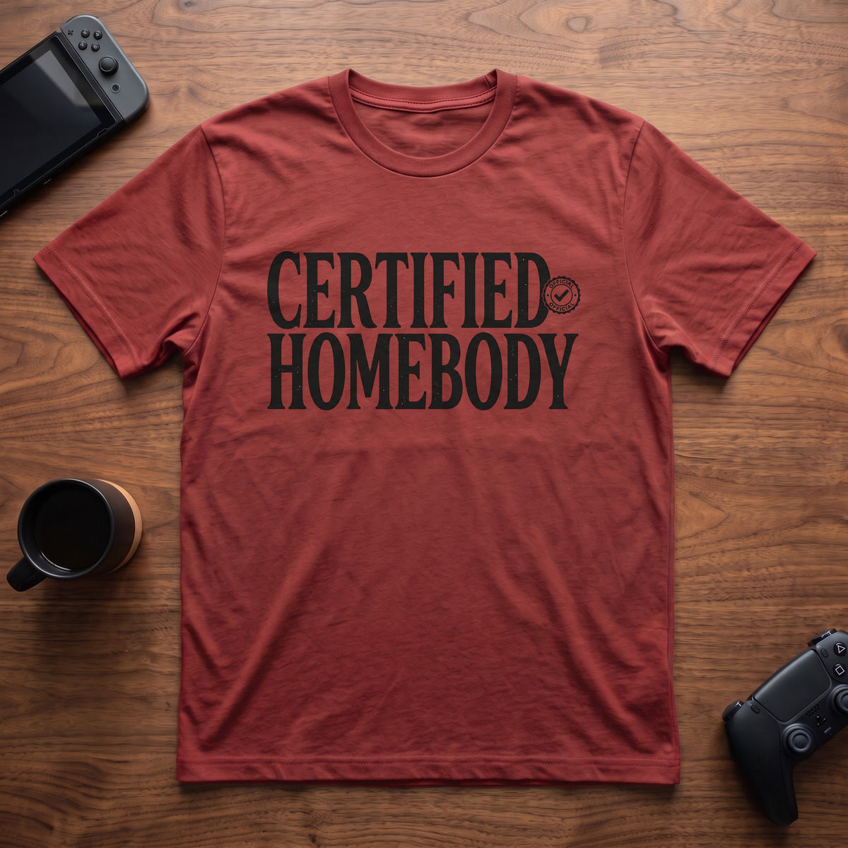 Certified Homebody T-Shirt - Red