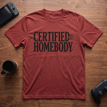 Certified Homebody T-Shirt - Red