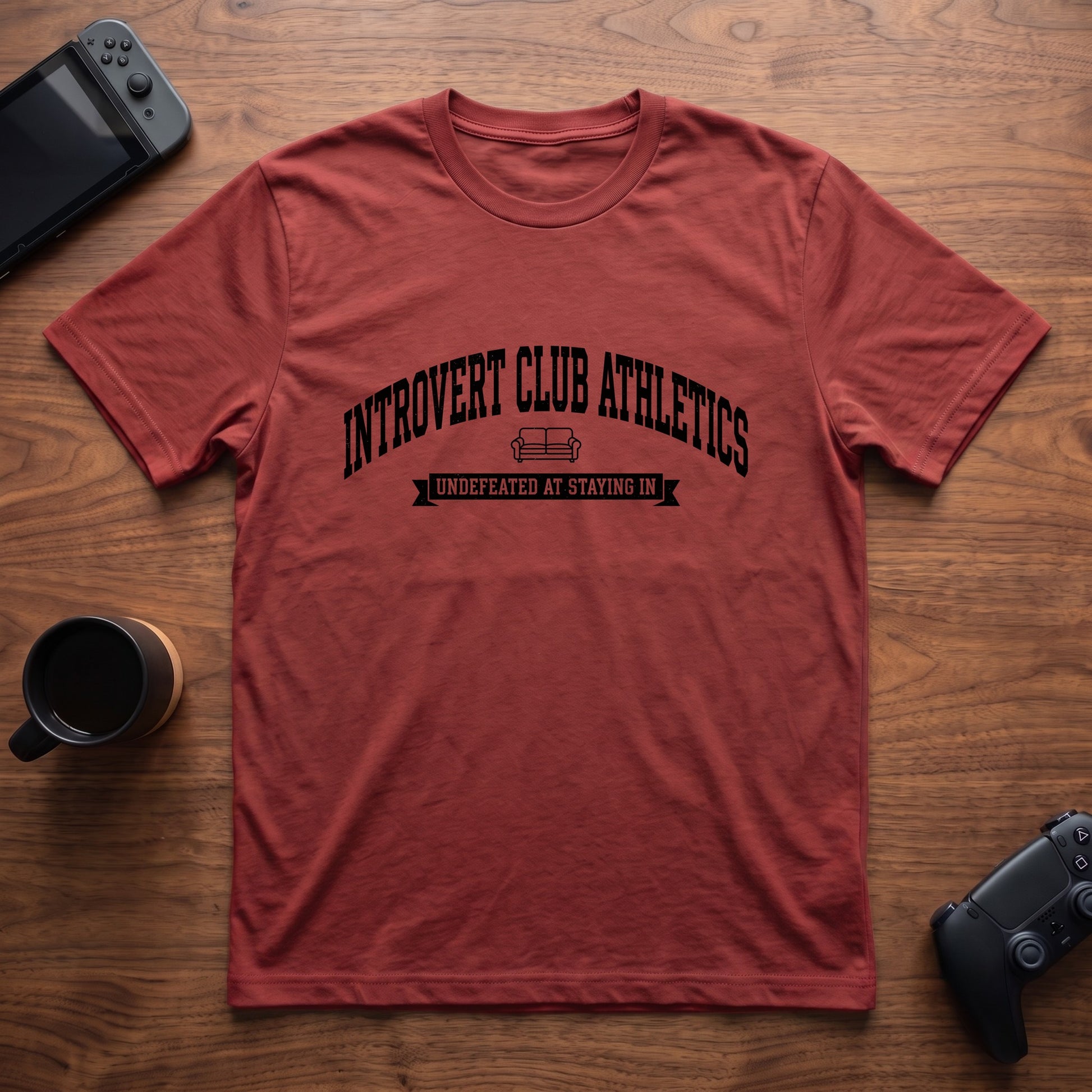 club-athletics-t-shirt - Red