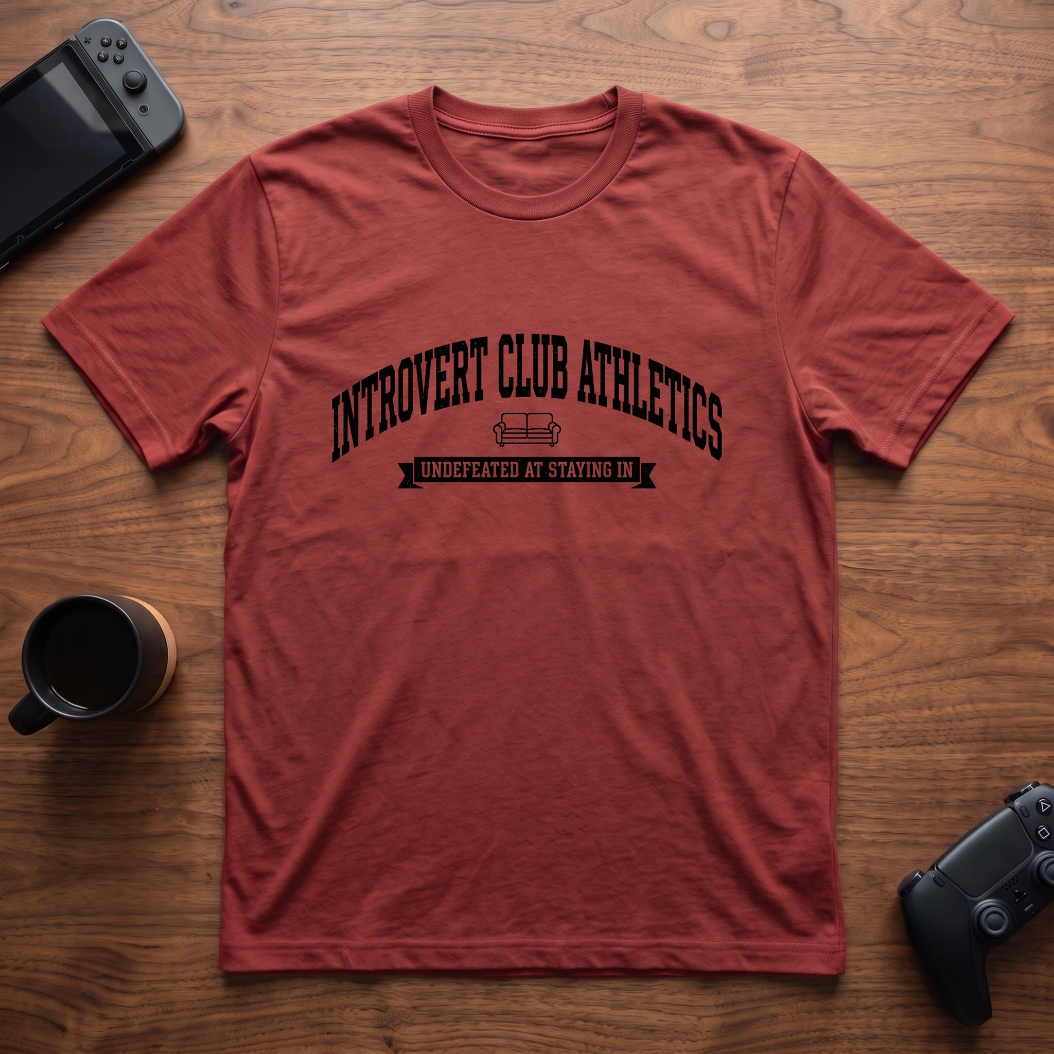 club-athletics-t-shirt - Red