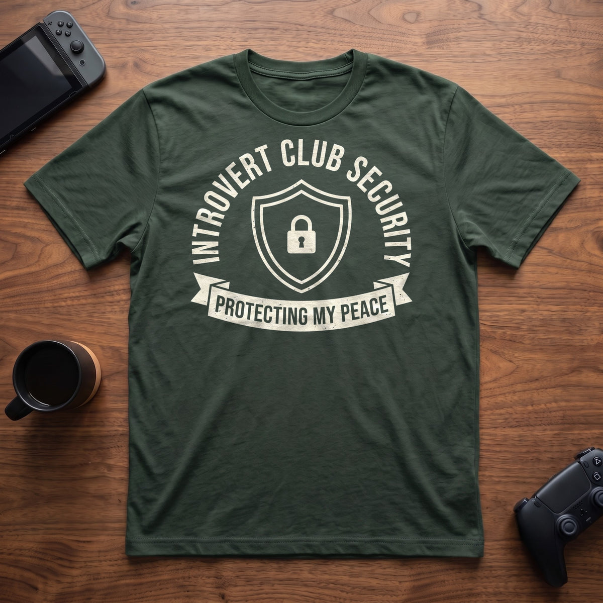 Club Security T-Shirt - Forest Green