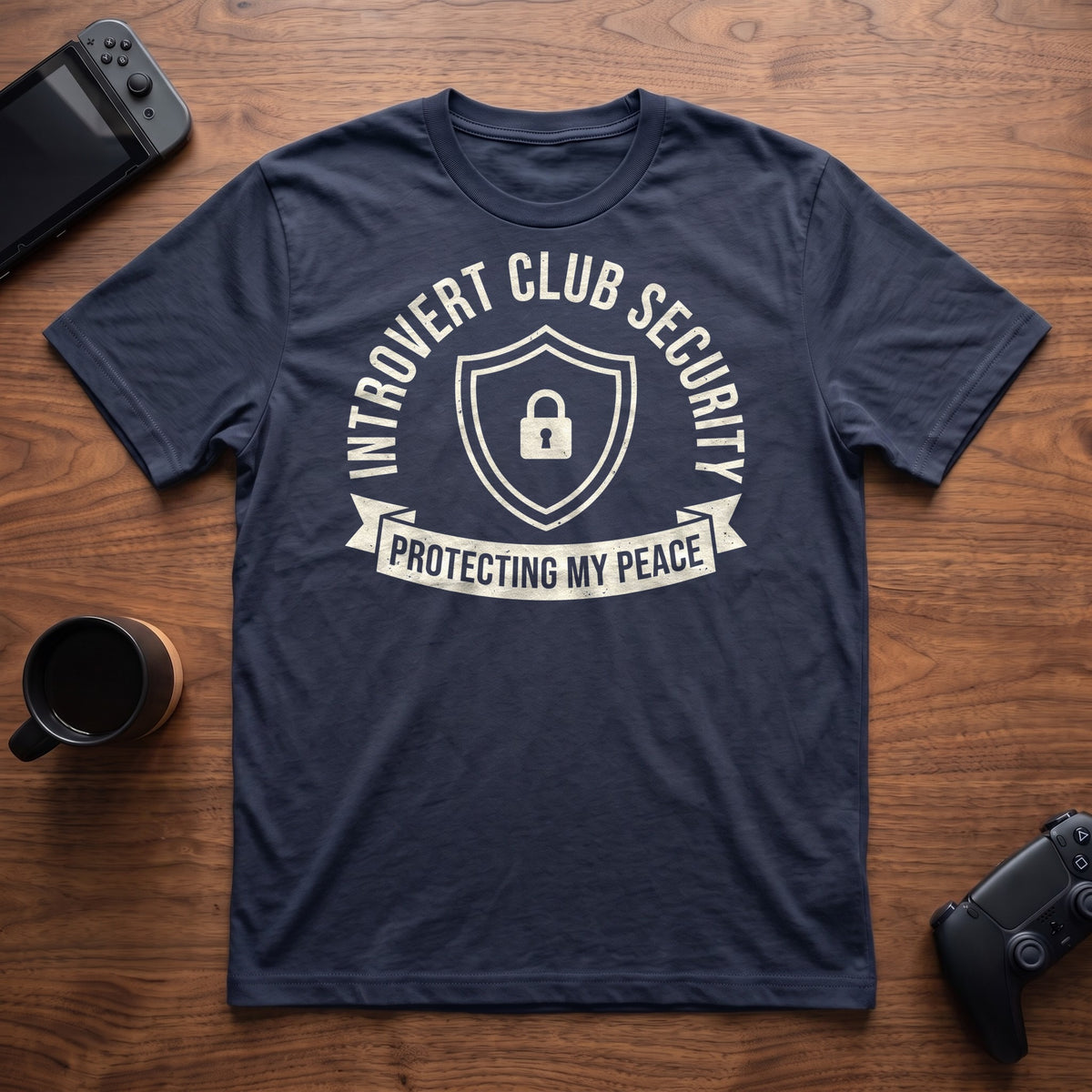 Club Security T-Shirt - Navy