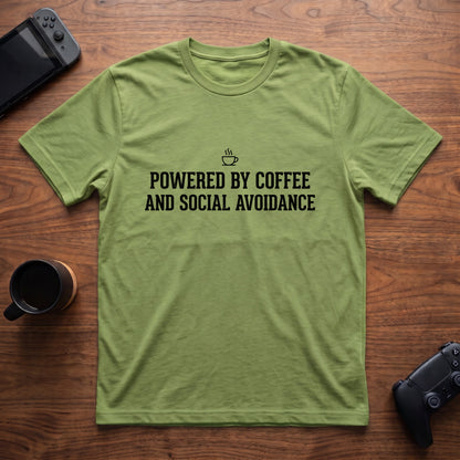 Coffee Powered T-Shirt - Lime