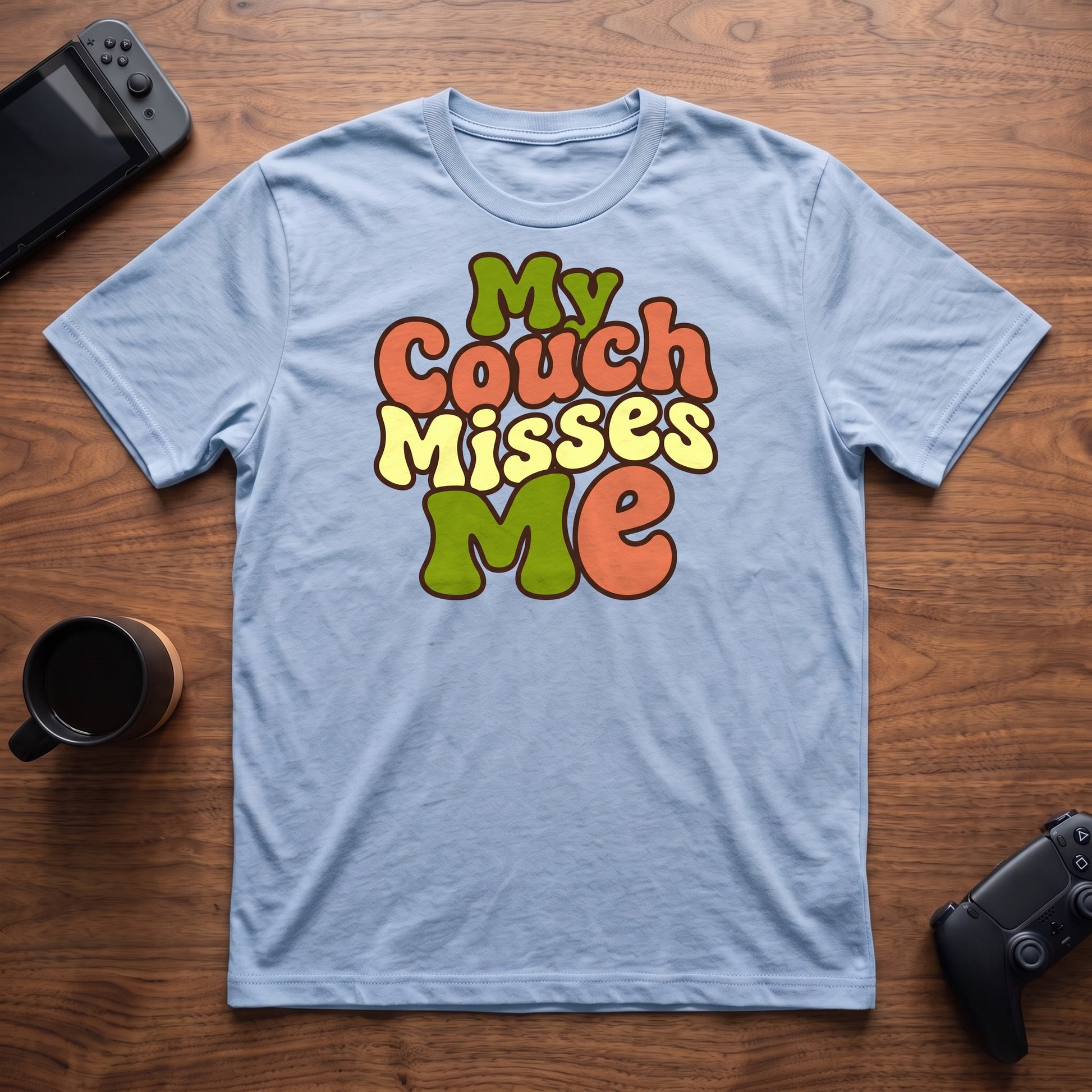 Couch Misses Me - Light Blue