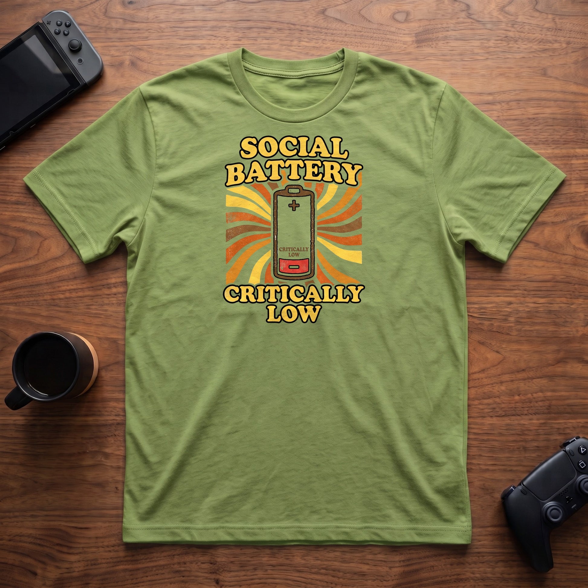 Critically Low T-Shirt - Lime