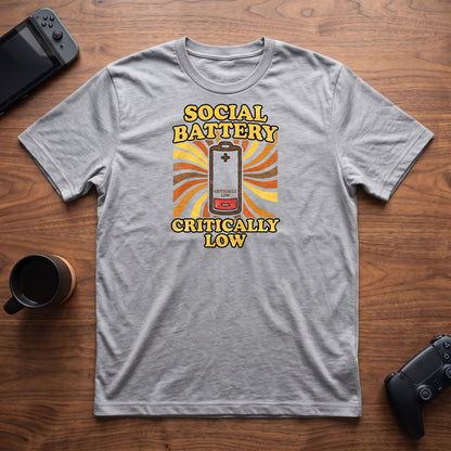 Critically Low T-Shirt - Sport Grey
