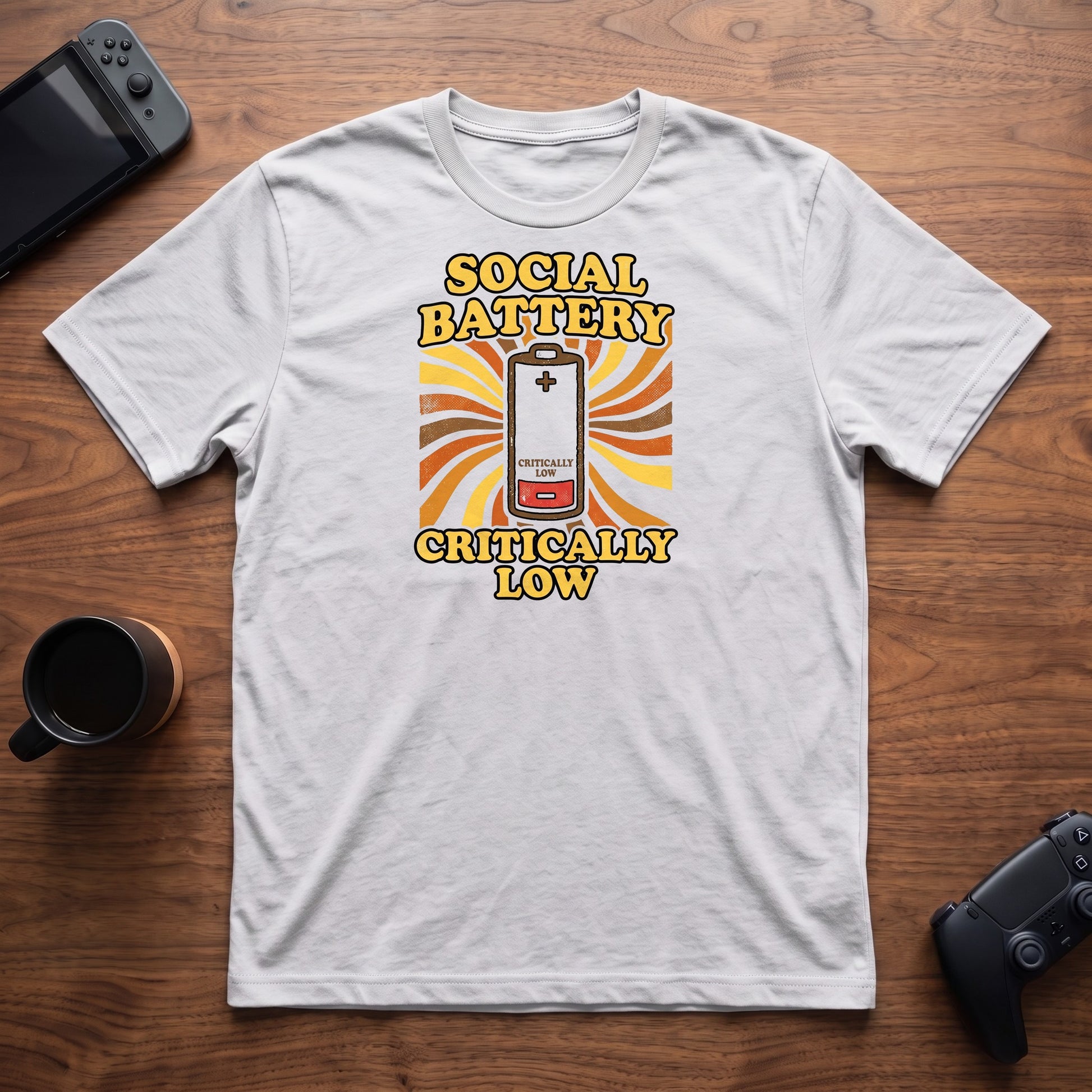 Critically Low T-Shirt - White