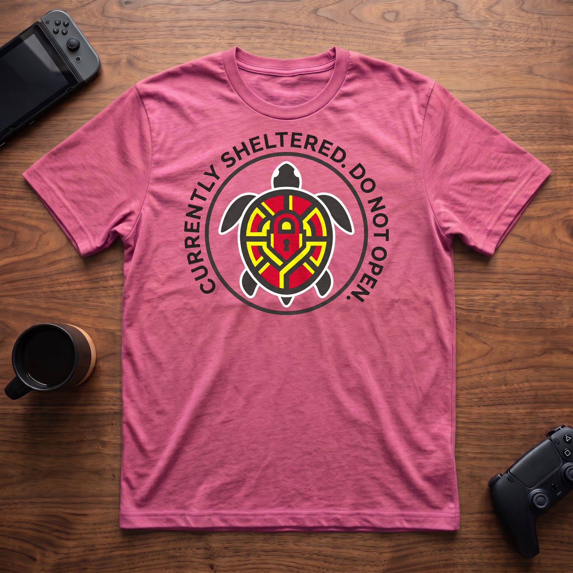 Currently Sheltered T-Shirt - Heather Berry