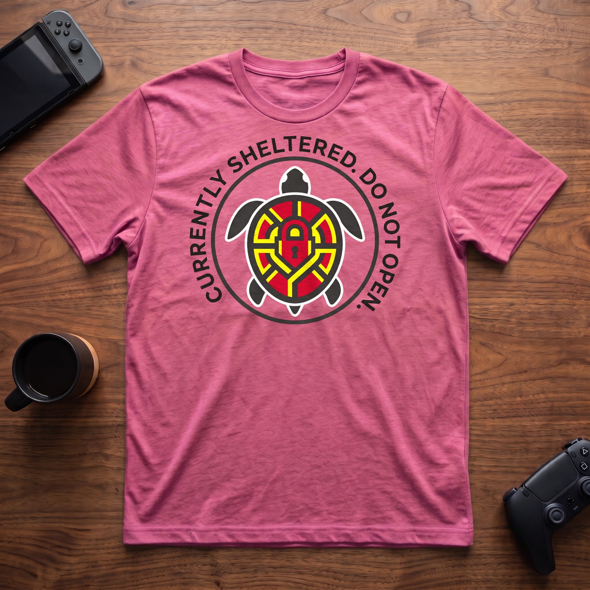 Currently Sheltered T-Shirt - Heather Berry