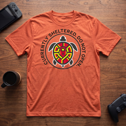 Currently Sheltered T-Shirt - Heather Orange