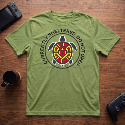 Currently Sheltered T-Shirt - Lime