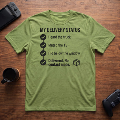 Delivery Status T-Shirt - Lime