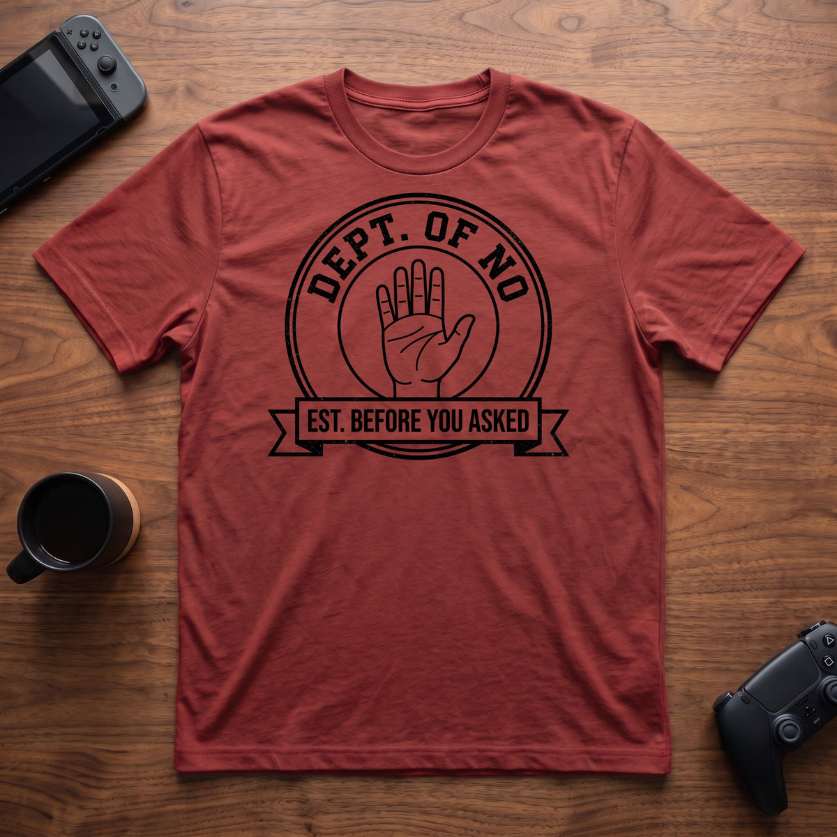 Department Of No T-Shirt - Red