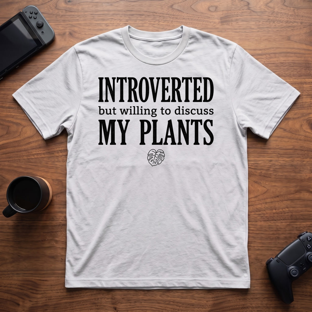 Discuss Plants T-Shirt - White