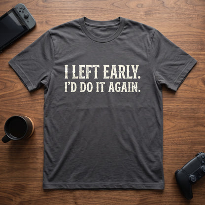Do It Again T-Shirt - Charcoal
