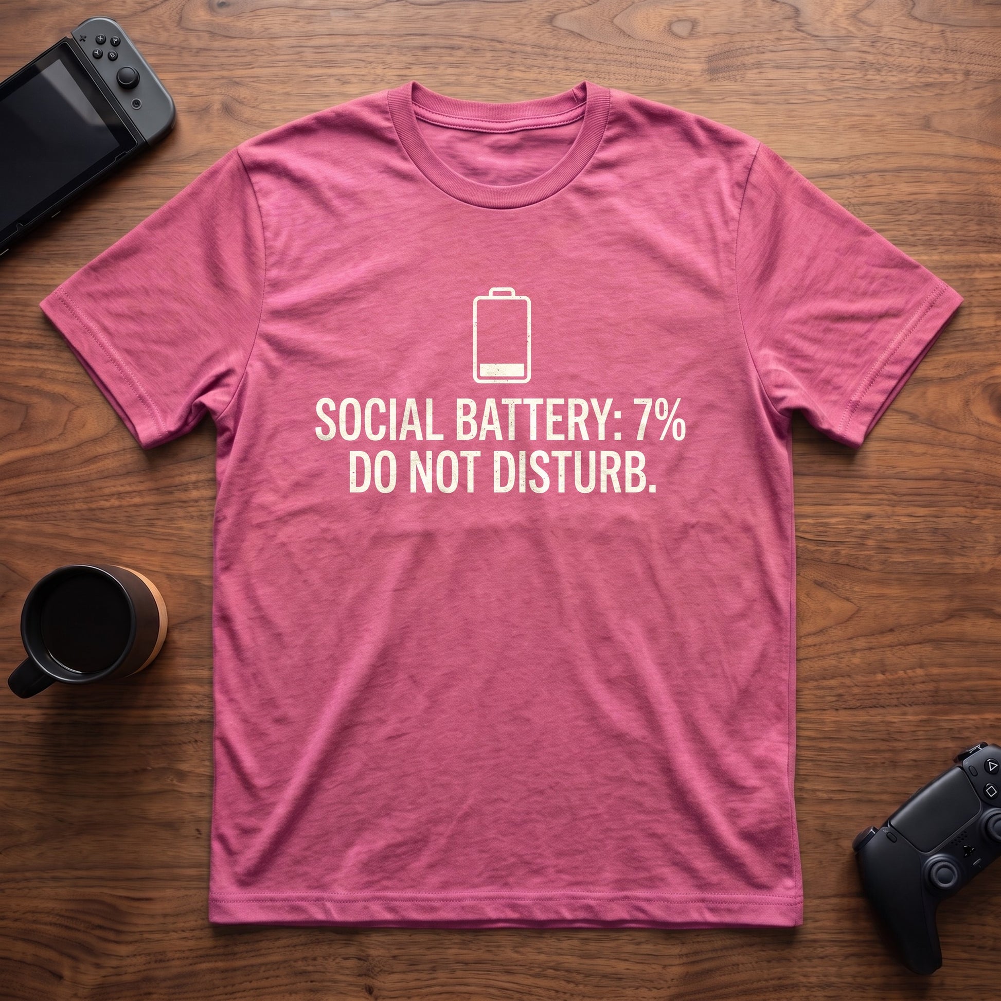Do Not Disturb T-Shirt - Heather Berry