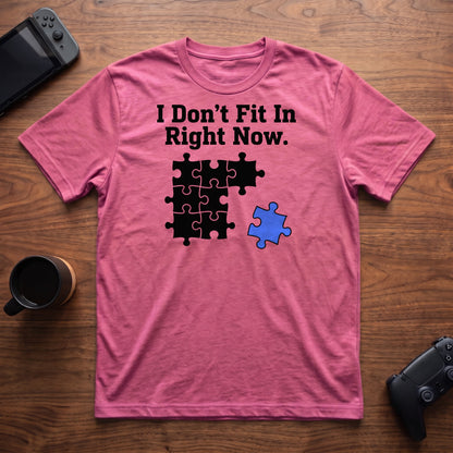Don't Fit In T-Shirt - Heather Berry