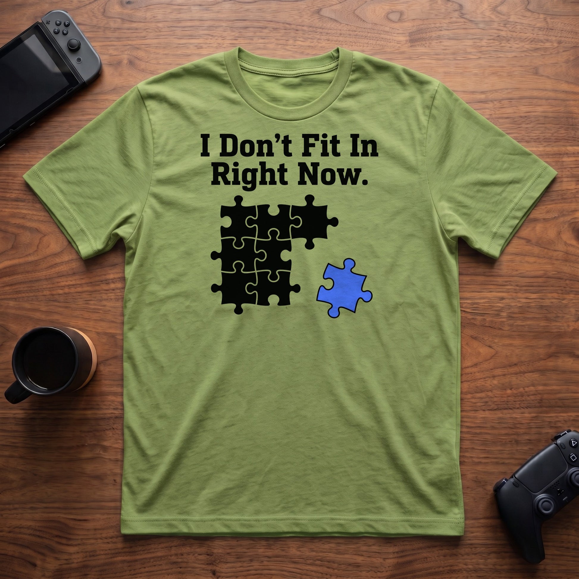Don't Fit In T-Shirt - Lime