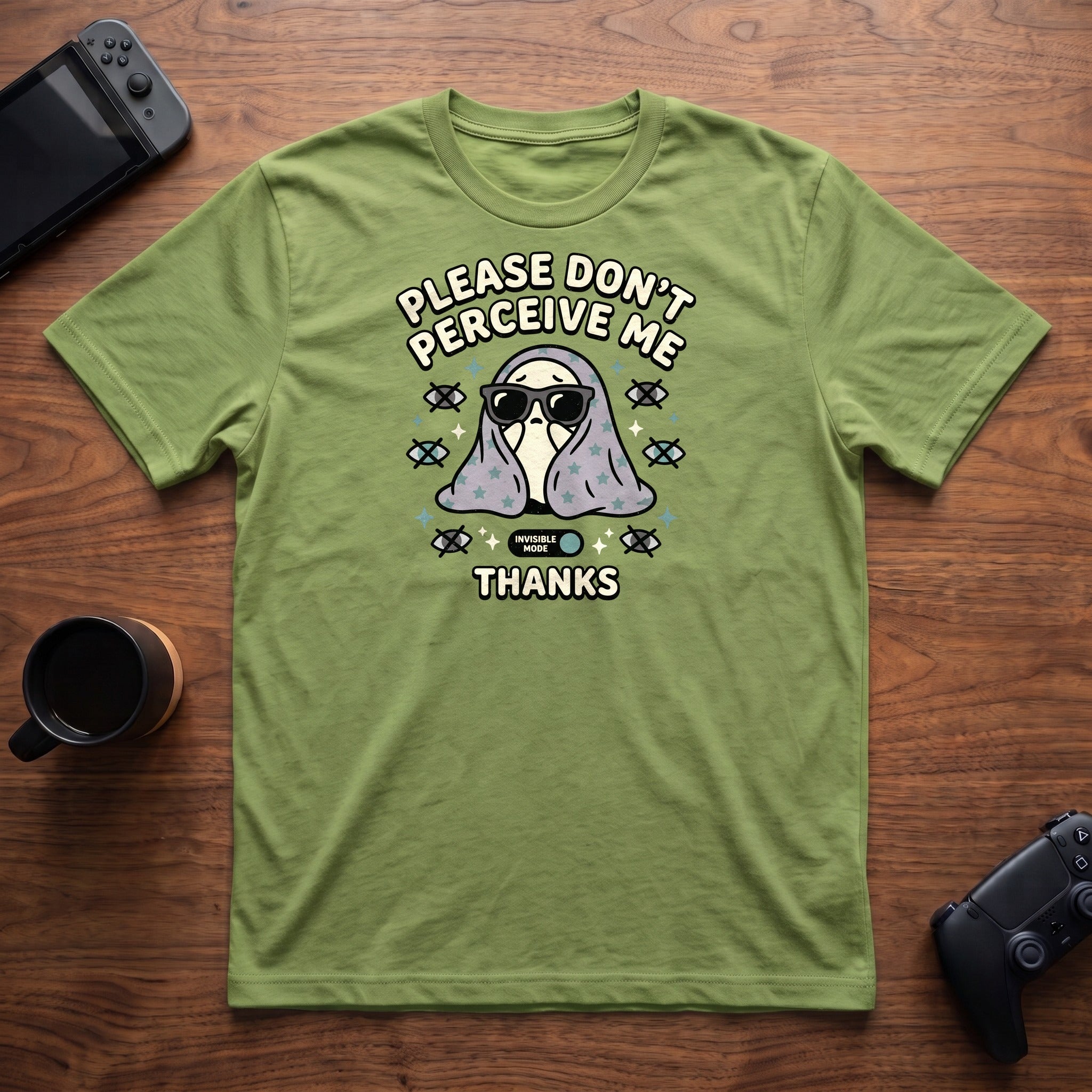 Don't Perceive Me T-Shirt - Lime