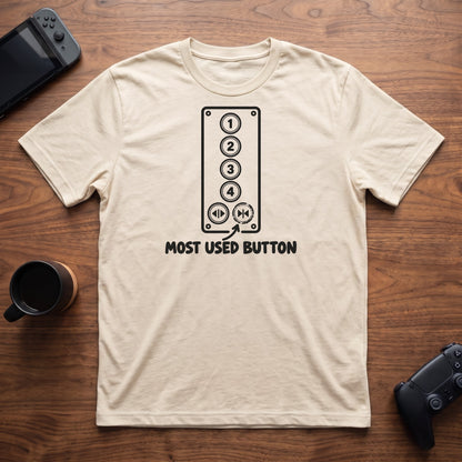 Door Close T-Shirt - Natural