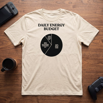 Energy Budget T-Shirt - Natural