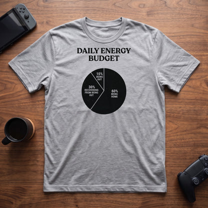 Energy Budget T-Shirt - Sport Grey
