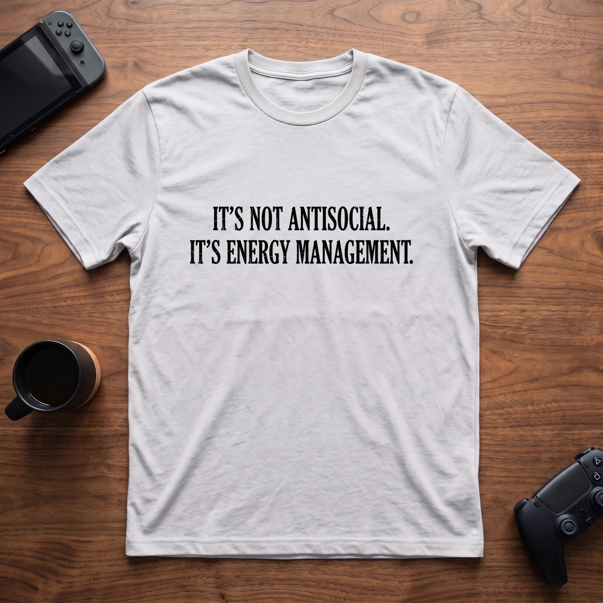 energy-management-t-shirt - White