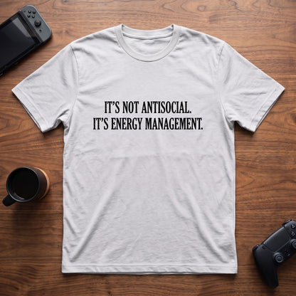 energy-management-t-shirt - White