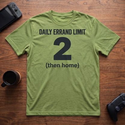 Errand Limit T-Shirt - Lime