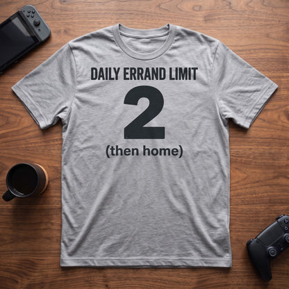 Errand Limit T-Shirt - Sport Grey
