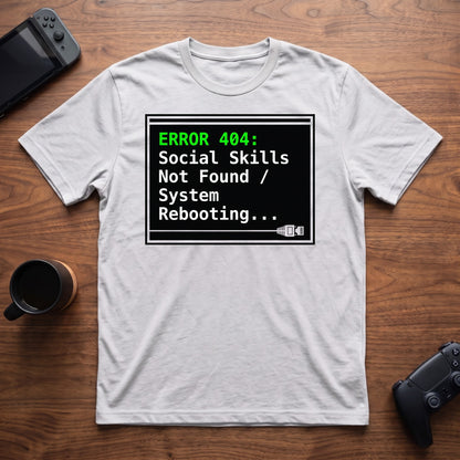 Error 404 T-Shirt - White