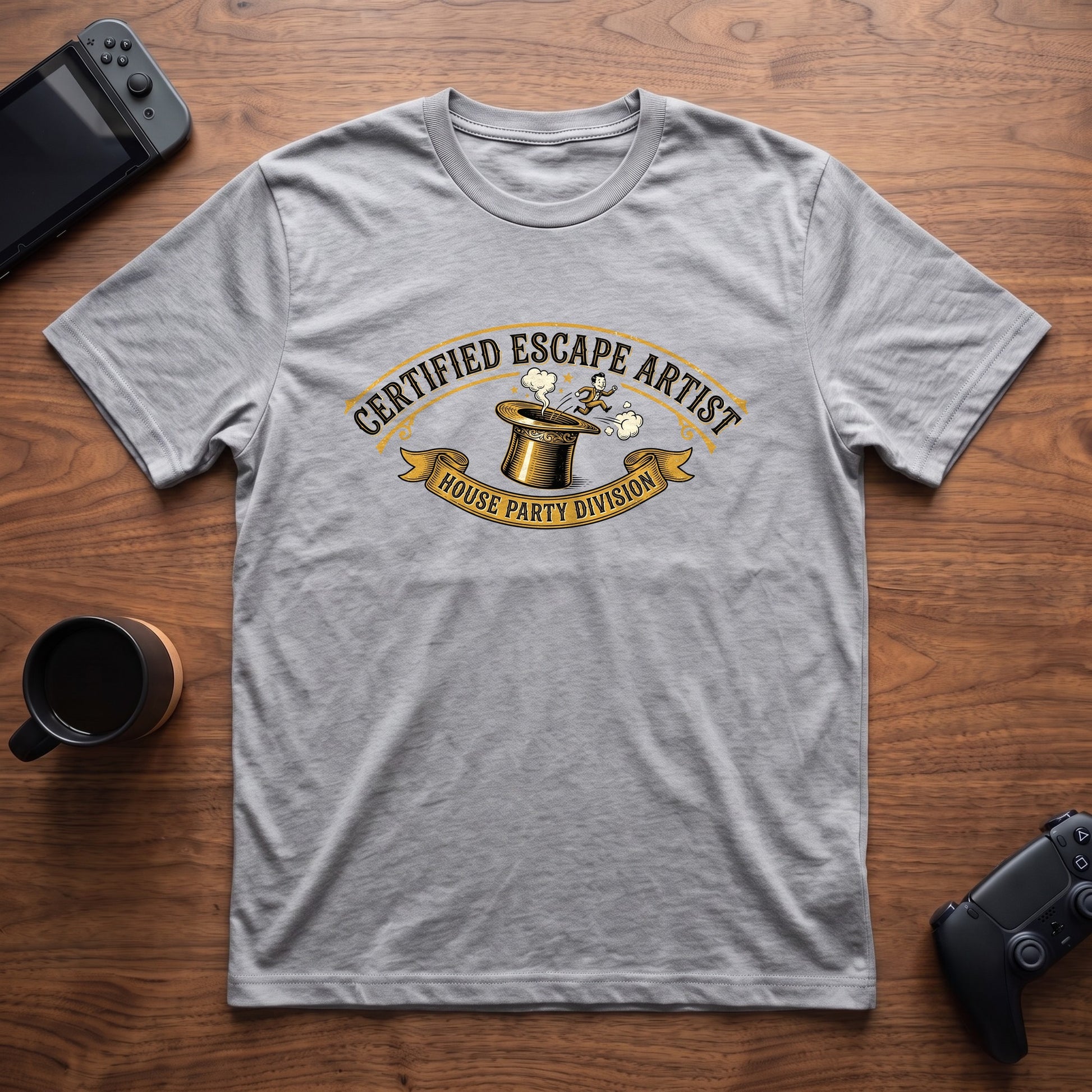 escape-artist-t-shirt - Sport Grey